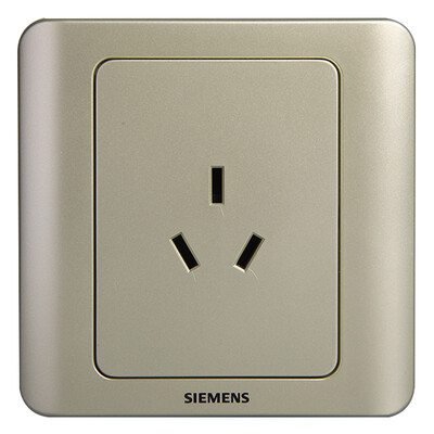

Siemens SIEMENS 5UB01001CC133 switch socket prospecting 10A three hole socket gold brown