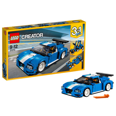 

LEGO Creative Variety Series 9-year-old-12-year-old turbo track car 31070 children building blocks toys LEGO