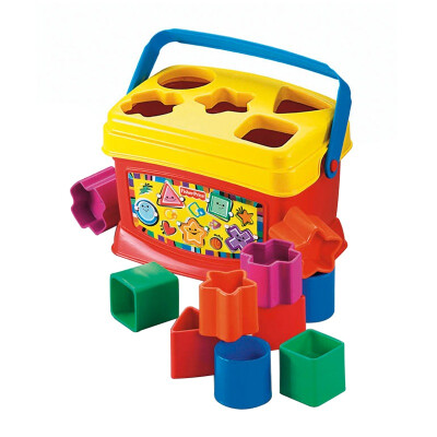 

Fisher Educational toys enlightenment building blocks Baby'sFirstBlocks K7167