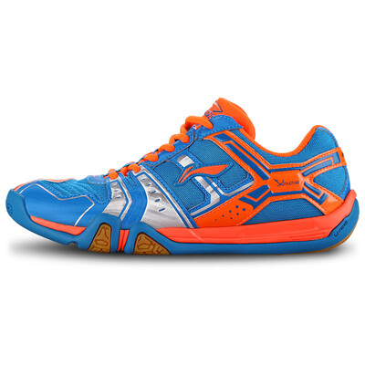 

Li-Ning Men's Portable Wear-Resisting Badminton Shoes Li Ning Anti-Slippery Damping Lace-Up Outdoor Sports Sneakers