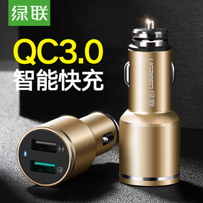 

Ugreen Car Charger Dual USB Quick Charge 30 for iPhone X 8 QC 30 Car-Charger for Samsung Galaxy S9 Fast Phone Charger for LG