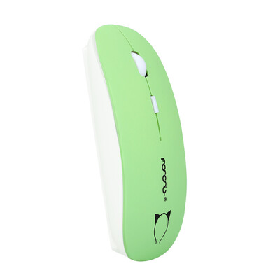 

Ultra-Slim 2.4G Беспроводная оптическая мышь для ноутбуков и ПК (зеленый)