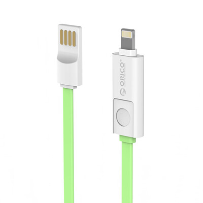 

ORICO (ORICO) LTE-10 Apple / зарядный кабель Эндрюс Эндрюс + Lightning двойной комбинированный многофункциональный USB-кабель для зарядки 1 метр зеленый