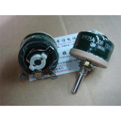 

RPF25A 30R 25W 150R Europe wirewound potentiometers 300B