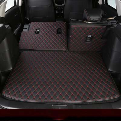 

Huazhuang Suzuki Vitra trunk mat Vitra full leather tail box mat Vitra car trunk protection mat modified Vitra special sports black 3 piece set