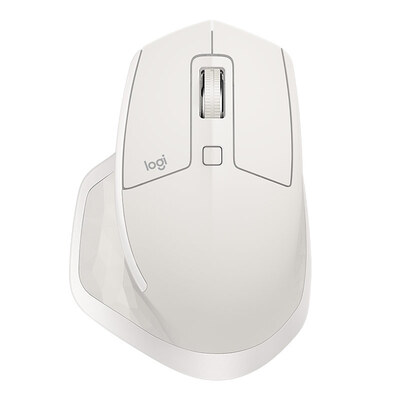 

Logitech (Logitech) MX Master 2S Bluetooth беспроводная мышь через управляемый компьютером двойной режим Unifying мышь Matte White
