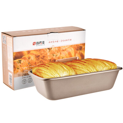 

Still baked good toast box toast baking mold anti-stick bread mold long tulle box baking tools 2 pound Jindian series