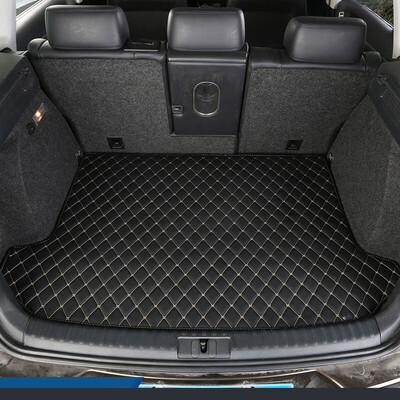 

Huashi Volkswagen Tiguan trunk mat 13-15 models Tiguan tail box mat Volkswagen Tiguan car trunk mat Tiguan modified special accessories Lingge models 1 piece set - sports black