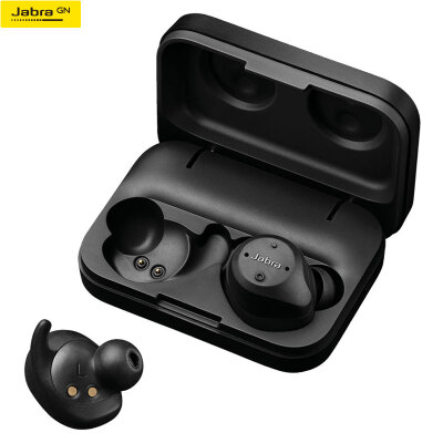 

Jabra Elite Sport Smart Wireless Heart Rate Monitor Спорт Bluetooth-гарнитура Профессиональные спортивные наушники Модернизированный черный