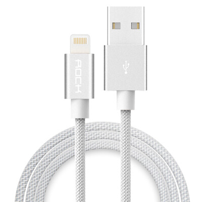 

Rocker (MOCK) Apple MFI certified data cable charging cable for Apple 6iPhone7 / Plus / 5s / se / 6 / 6s / Plus 1 meter white