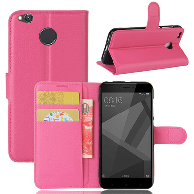 

GANGXUN Xiaomi Redmi 4X Чехол из высококачественной кожи с механическим покрытием Kickstand Anti-shock Кошелек для Xiaomi Redmi 4