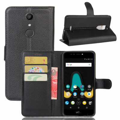

GANGXUN Wiko Upulse Case High Quality PU Leather Flip Cover Kickstand Anti-shock Wallet Case for Wiko Upulse