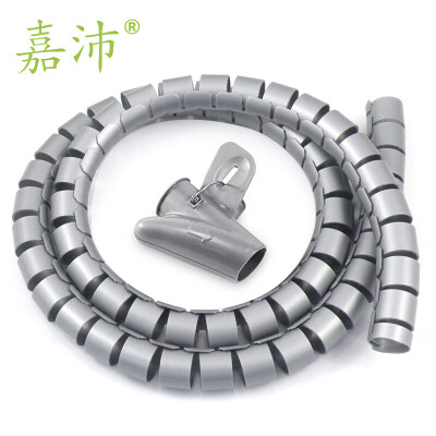 

Jia Pei TV-22100Y cable machine cable tube cable storage tube (10 meters diameter 22mm 2 line management) silver