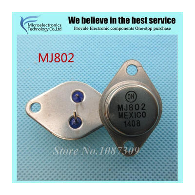 

10PCS free shipping MJ802 30A 100V 200W rough feet high NPN gossan gold seal triode 100 new original