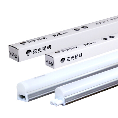 

[Jingdong supermarket] sunshine lighting LED tube 0.9 meters light series T5 integrated bracket 12W / 3000K yellow