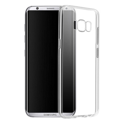 

Mo Вентилятор Samsung S8 + G9550 телефон оболочки защитный рукав мягкой капли силикона сопротивление галактики прозрачным все включено мягкая оболочка для Samsung S8 +