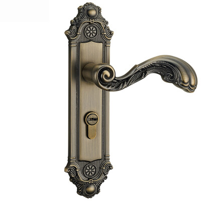 

Yuhuaze Continental Door Lock Bedroom Door Lock Wooden Door Lock Security Lock Three-piece Sands Silver