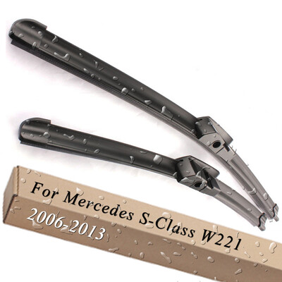 

Wiper Blades for Mercedes Benz -Class W221 Saloon 27"&27" Fit Side Pin Arms 2006 2007 2008 2009 2010 2011 2012 2013