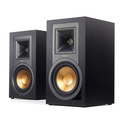 

Jesse Klipsch R-15PM Fever Desktop HIFI Sound Active Watchstand Bookshelf Bluetooth Speaker Tractrix Horn Black