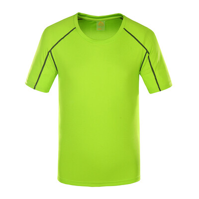 

Antarctic (Nanjiren) outdoor solid color self-cultivation short-sleeved bottoming shirt quick-drying T-shirt NRT7H80413 female rose red S
