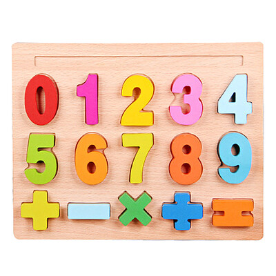 

BABAMAMA Wooden puzzle for studing alphabet&numbers B5007