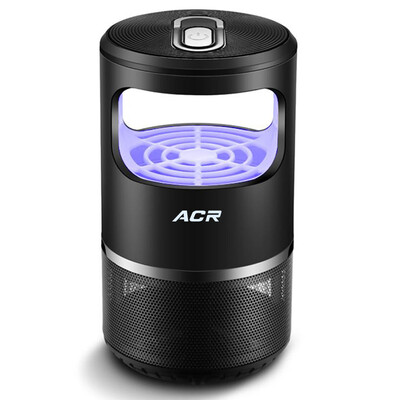 

ACR03 Electronic Mosquito Lamps Household Inhalation Mosquito Killer Photocatalyst No Radiation Mute Electronic Insecticator Infant Bedroom Absorbing Mosquitoes Physical Trapping Flyworm Black