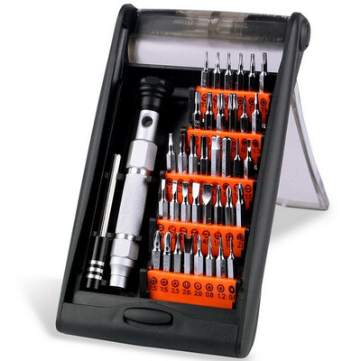 

JAKEMY JM-8151 38-in-1 aluminum precision screwdriver set automatically clamshell design