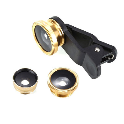 

Широкоугольный объектив с макрообъективом Fisheye Lens 3 в 1 объективах для мобильного телефона Clip Fish Eye для iphone5s 6s 7 plus xiaomi Huawei Samsung