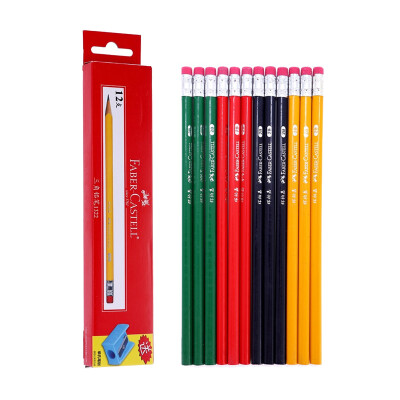 

Карандаш Faber-castell 2B Студент Треугольника с резиновой головкой 1322 12-pack