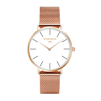 

Luxury Watch Men CHRONOS Unisex Wristwatch Top Brand Rose Gold Men Quartz Watches Ladies Dress Watches Male Female Clock 2017