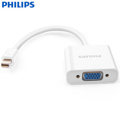 

Philips PHILIPS Mini DP to VGA adapter TV monitor line Apple lightning interface mini DP MacBook computer connection TV projector adapter cable HDMI high-definition video converter SWR3120A 93
