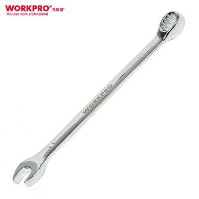 

WACKER WORKPRO W073166N Home Repair Tools Flat Bars Metric American Standard Polishing Vanadium Two-Plum Plum Wrench 16mm