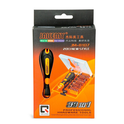 

Телефон Ремонт Инструменты Kit набор отверток с in1 пинцет Mobile JM-8107 JAKEMY 38