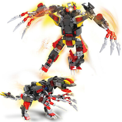 

COGO Building Blocks Intelligence Toy Two in One Series VelociRaptor