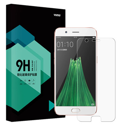 

[] Двухсекционный стал Yomo OPPO R11 телефона фильм царапины защитной пленки пленка пленка с высокой проницаемостью неполноэкранные двухсекционным