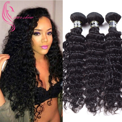 

New Arrival Peruvian Deep Wave Human Hair Wet and Wavy 8A Unprocessed Peruvian Virgin Hair Deep Wave Curly Hair 3 Bundle Deals