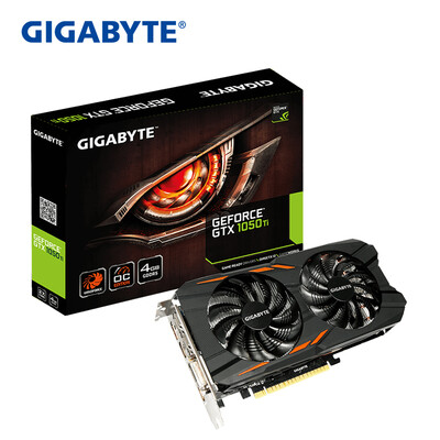 

Gigabyte (GIGABYTE) GTX 1050Ti WF2OC 1328-1442MHz / 7008MHz 4G / 128bit GDDR5 графическая карта