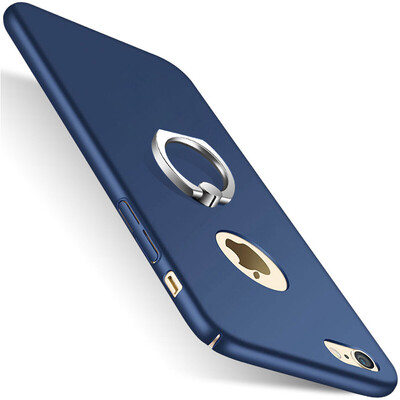 

Shengdi Вэй (Sendio) Apple iPhone6 ​​/ 6с Плюс мобильный телефон оболочки защитной оболочки защитная крышка матовая оболочка падение сопротивления боковой полосы кольцо пряжкой все включено стенд трудно сокровище оболочки синие чернила