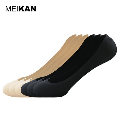 

MEIKAN Women Cotton Low Cut Invisible Socks