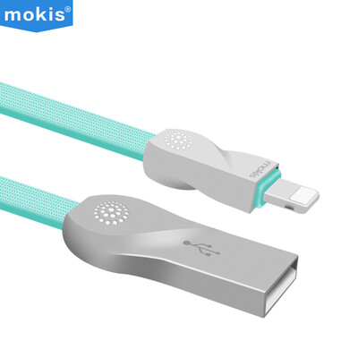 

Moxi цинковый сплав Apple Data Cable / зарядная линия / мобильное зарядное устройство 1,5 м. Зеленый Применимый iPhone7 / 5s / SE / 6 / 6s / Plus iPad4 / 5