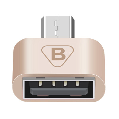 

BIAZE Micro USB charging&data transfer cableAdapter Micro to OTG gold