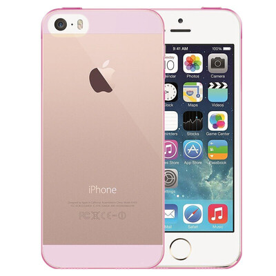 

BIAZE Apple, 5S / SE / 5 iPhone5S телефон оболочки / SE / 5 Выдерживает падение защитный рукав прозрачный все включено мягкая оболочка розовый свежий серия JK01-