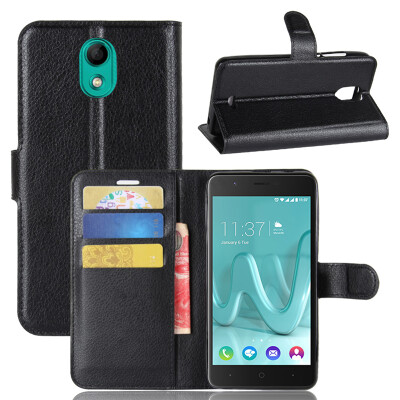 

GANGXUN Wiko Kenny Case High Quality PU Leather Flip Cover Kickstand Anti-shock Wallet Case for Wiko Kenny