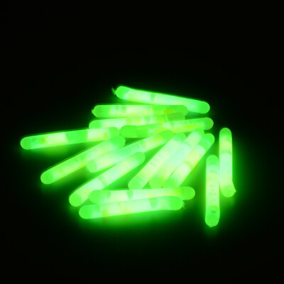 

45x36mm Fishing Fluorescent Lightstick Light Night Float Rod Lights Dark Glow Stick