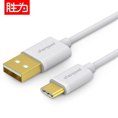 

Win (shengwei) UTC-6150B Type-C кабель для передачи данных USB Эндрюс мобильный телефон зарядный кабель 1,5 м белый мобильный зарядный кабель для музыки / просо