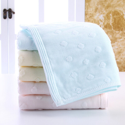 

Jingdong supermarket Xin brand towel home textiles cotton Kapok absorbent thickening non-twist jacquard towel 3 powder yellow blue 105g article 34 76cm
