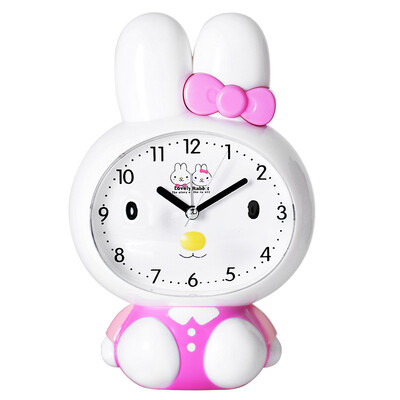 

Polaris POLARIS alarm clock creative cartoon cute little table cartoon lazy bedside alarm clock student children alarm clock 3599 white