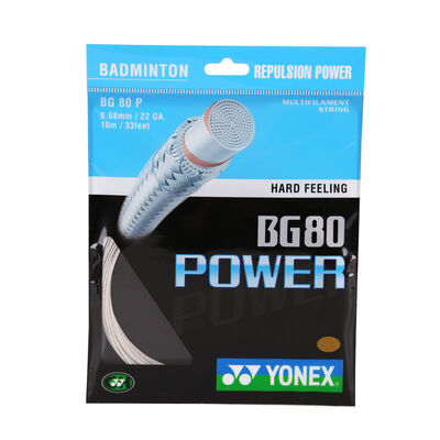 

Yonex (YONEX) BG80P белый высокоскоростные разбивало чувствовать себя жесткие тренировки и соревнование импортируемого японского уу одного загруженного бадминтон линии