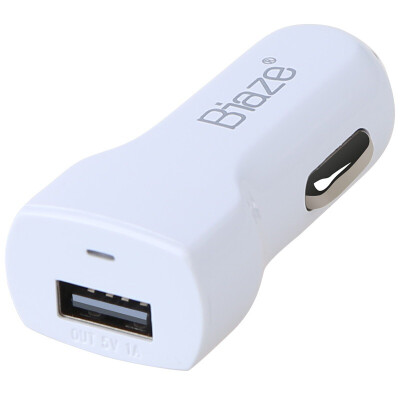 

BIAZE MC6 Dual USB / 2.4A Output Car Charger Flat / Mobile Universal Car Charger Gold