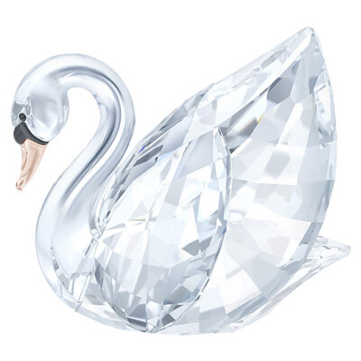 

SWAROVSKI Swarovski Transparent Swan Decoration